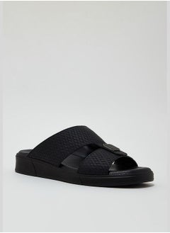 Hush Puppies Textured Open Toe Arabic Sandals  - Image 1