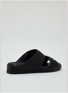 Hush Puppies Textured Open Toe Arabic Sandals  - Image 3