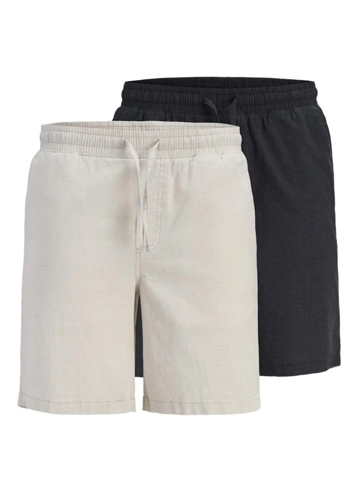 JACK & JONES 2 Pack Jogger Shorts