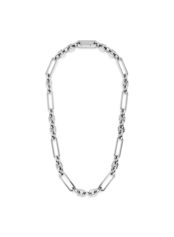 Olivia Burton  Hex Link Necklace in Stainless Steel - 24100368 for Women | Best Price UAE