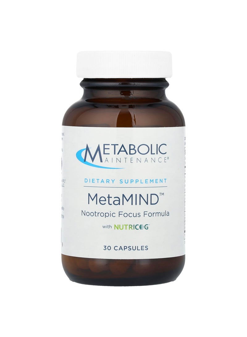 Metabolic Maintenance MetaMIND™, 30 Capsules