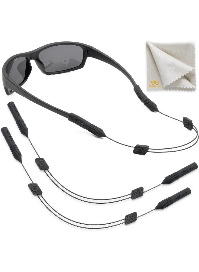 Generic Sigonna Eye Glasses String Strap Holder - No Tail Sunglass Strap For Men - Eyeglass Strap  - Image 1