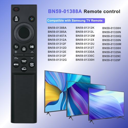 ARCSTILL BN59-01388A Remote Compatible with Samsung Crystal 4K UHD CU7000 DU7200 Series Smart TV, Universal Bn59 Remote Control for All Samsung Smart QLED NEO LED 8K TVs, Universal for BN59-01388H BN59-01457A - Image 2