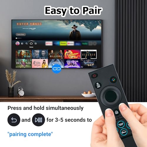 ARCSTILL BN59-01388A Remote Compatible with Samsung Crystal 4K UHD CU7000 DU7200 Series Smart TV, Universal Bn59 Remote Control for All Samsung Smart QLED NEO LED 8K TVs, Universal for BN59-01388H BN59-01457A - Image 4