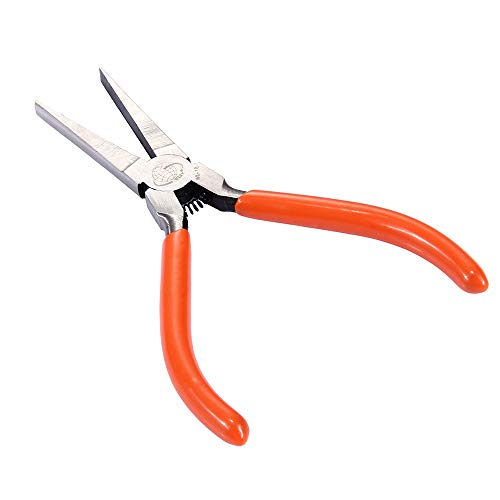Miular Professional Flat Nose Pliers Smooth Jaw for Jewelry Making(5-Inch) - Image 1