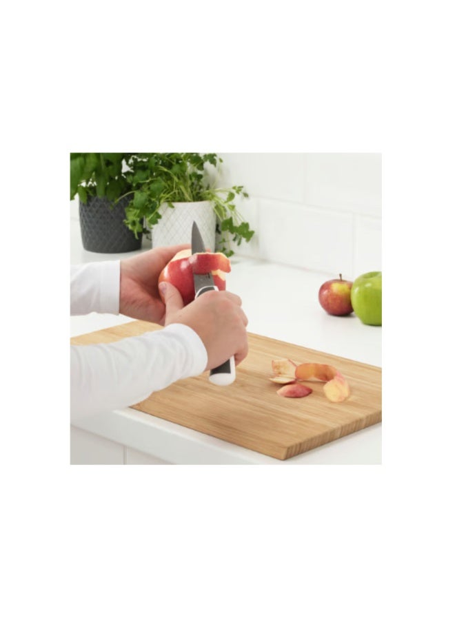 ÄNDLIG 3-piece knife set, light grey/white - Image 5