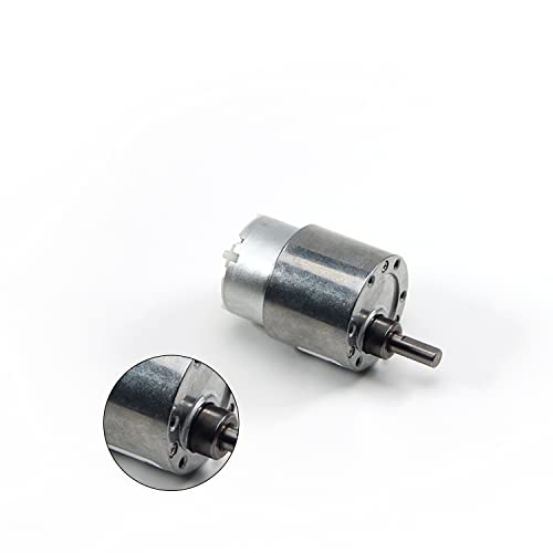 Fielect Gear Motor DC 12V 7RPM High Torque Electric Motor Micro Speed Reduction Geared Motor Eccentric Output Shaft for Car Robot Model DIY Engine - Image 4
