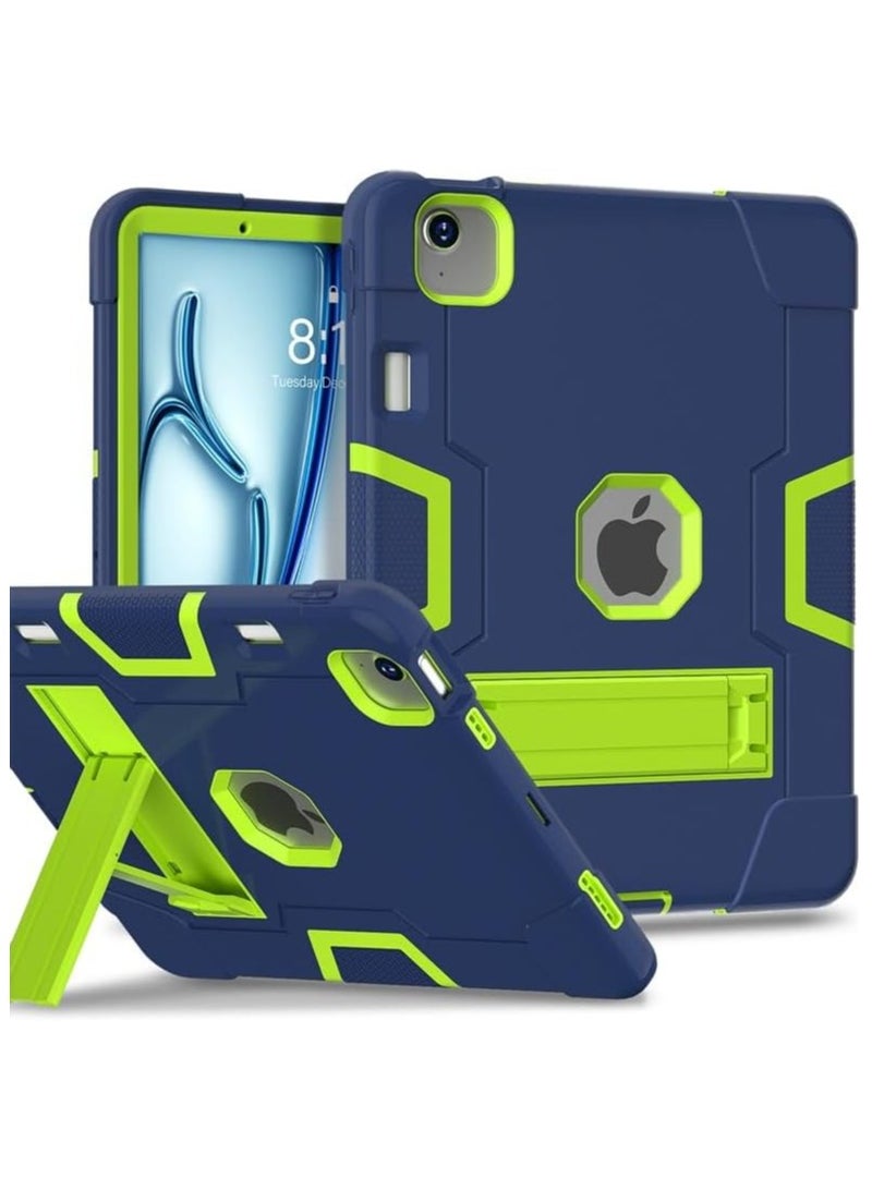 عام حافظة لجهاز ايباد اير 11 انش ام 2 2024 تم اصدارها ، مع حامل قلم رصاص ومسند ، ايفا غطاء واقي مقاوم للصدمات شديد التحمل - Image 1