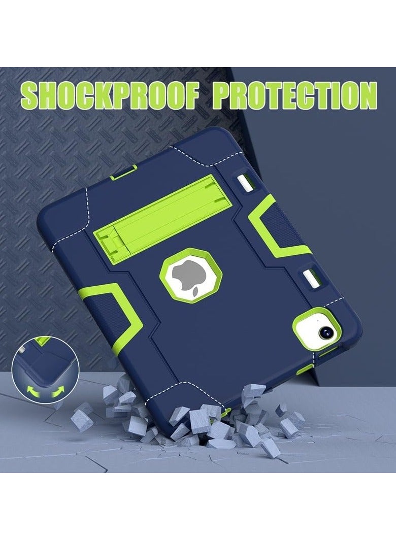 عام حافظة لجهاز ايباد اير 11 انش ام 2 2024 تم اصدارها ، مع حامل قلم رصاص ومسند ، ايفا غطاء واقي مقاوم للصدمات شديد التحمل - Image 4