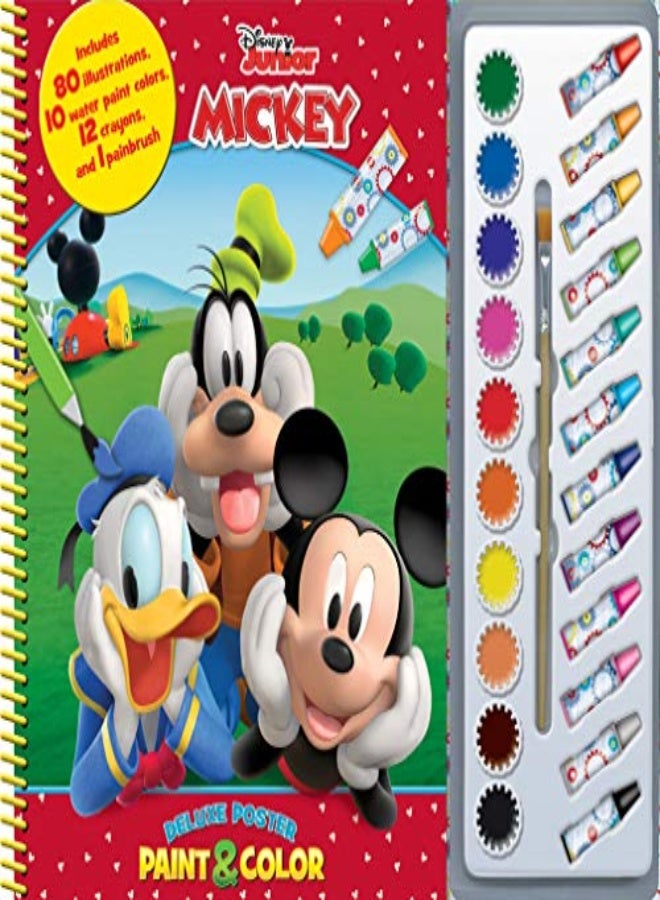 DISNEY MICKEY DELUXE POSTER PAINT & COLOR