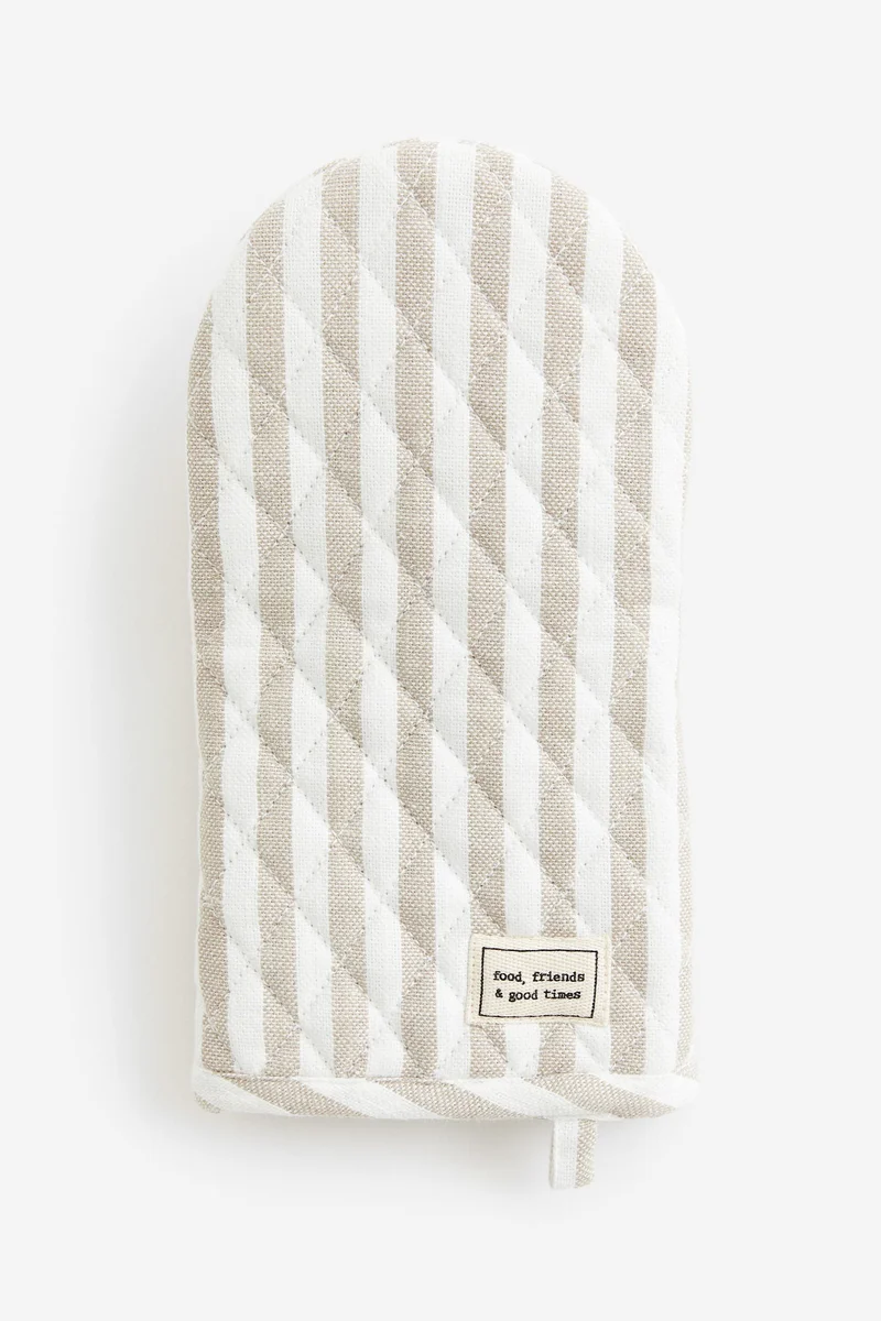 H&M Striped oven glove