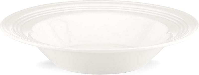 Lenox Tin Can Alley Rimmed BowlWhite