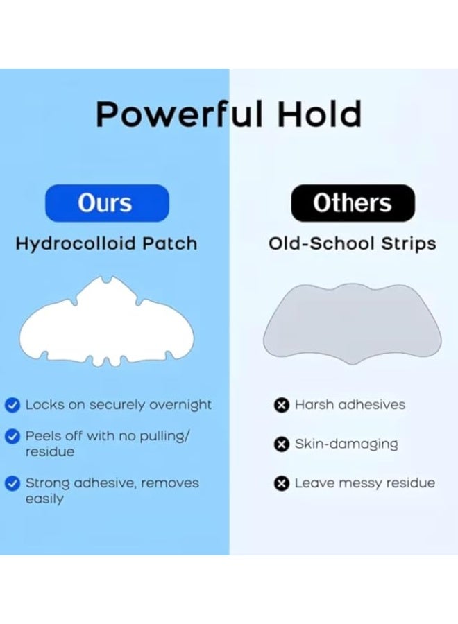 Hydrocolloid Nasal Patches for Blackhead Removal - 30 Pcs | Alcohol-Free & Non-Irritating Pore Strips | Water-Based Gel Material for Deep Pore Cleansing, Pimple Treatment & Clearer Skin - Image 3