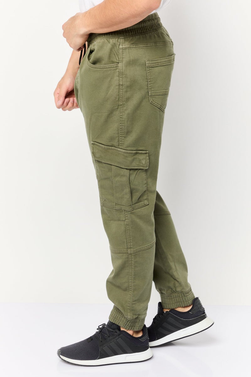 Celio سروال كارجو عادي للرجال، أخضر - Image 3