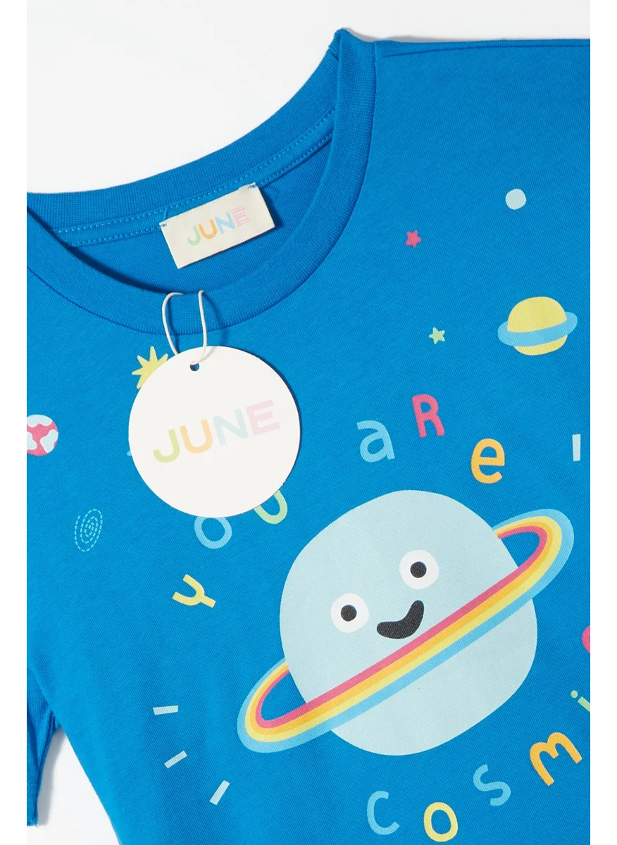 JUNE Baby Cosmic Printed Color T-Shirt