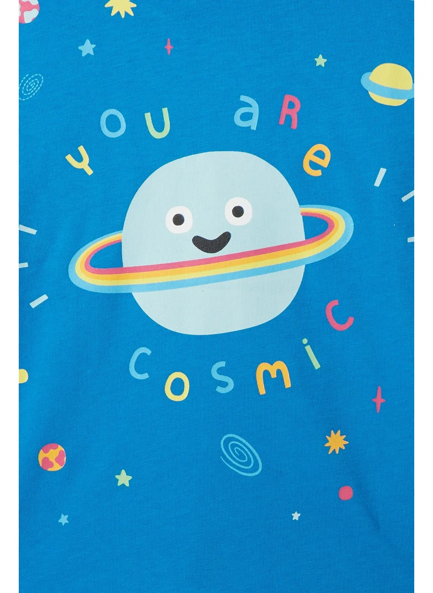JUNE Baby Cosmic Printed Color T-Shirt