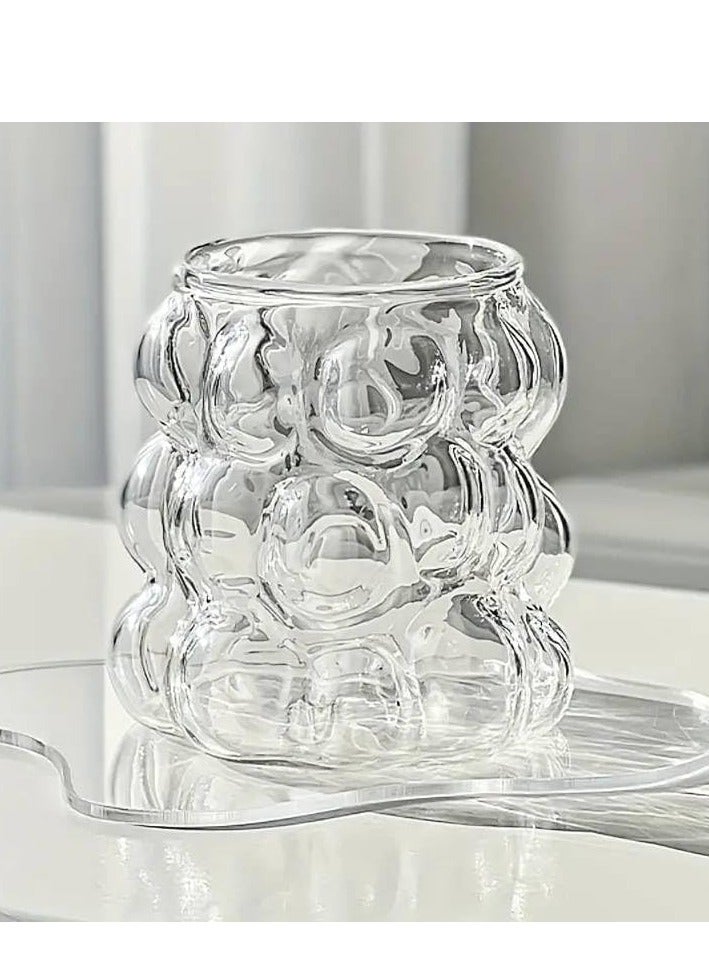 Coffee Glass - 90 ml Set of 6 Grape Cups - Cocktail and Cold-Hot Coffee Glass, Drinking Reusable Aesthetic Cups for Water - Image 3