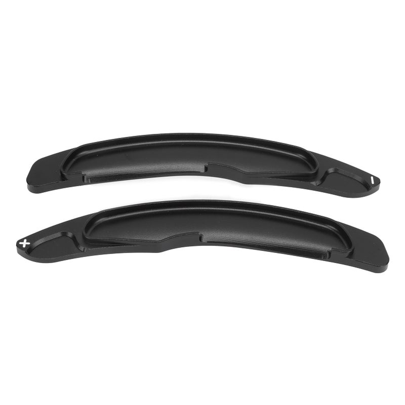 2pcs Steering Wheel Paddle Shifter Extension Replacement for Mitsubishi Outlander/Lancer/Eclipse Black - Image 4