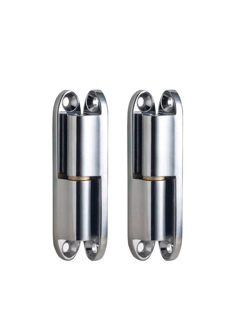 Generic Cabinet Hinges, Zinc Alloy Renovation Detachable Hinge, H-Shape Rotate Detachable Hinges for Window Cupboard Cabinet Room Kitchen Garden Doors 2 Pcs  - Image 1