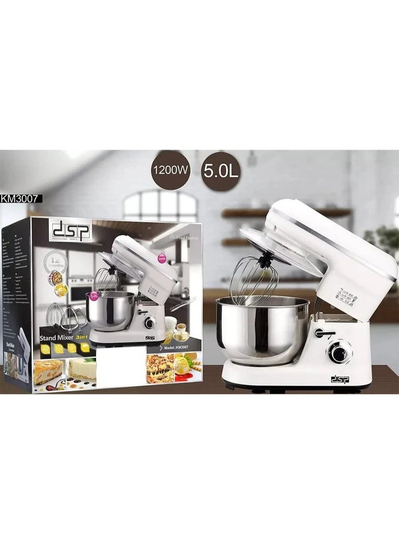 DSP KM3007 Professional Electric Stand Mixer with Large Capacity Bowl & Multi-Speeds - Image 1