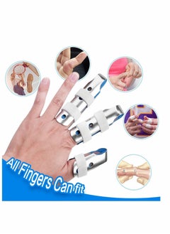 Y&D Finger Splint, 3 Size Aluminum Splints, Metal Support  - Image 2