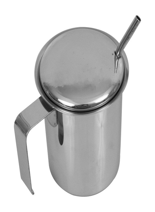 Spillbox كوب Spillbox من الفولاذ المقاوم للصدأ مع شفاطات للأطفال الصغار وحديثي الولادة، لعبة للأطفال، 200 مل - Image 2