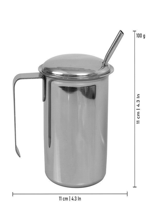 Spillbox كوب Spillbox من الفولاذ المقاوم للصدأ مع شفاطات للأطفال الصغار وحديثي الولادة، لعبة للأطفال، 200 مل - Image 5