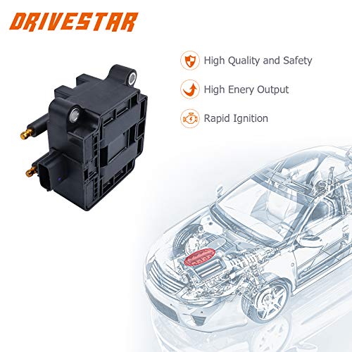 DRIVESTAR Ignition Coil Pack 2000-2005 for Subaru Outback Legacy, 1999-2004 Impreza Forester, 2004-2006 Baja 2.2L 2.5L Replacement with UF240,22433-AA410 - Image 3