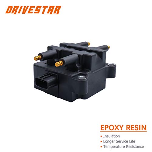 DRIVESTAR Ignition Coil Pack 2000-2005 for Subaru Outback Legacy, 1999-2004 Impreza Forester, 2004-2006 Baja 2.2L 2.5L Replacement with UF240,22433-AA410 - Image 5