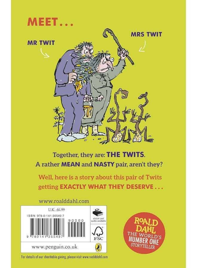 The Twits Dahl Fiction Paperback  - Image 4