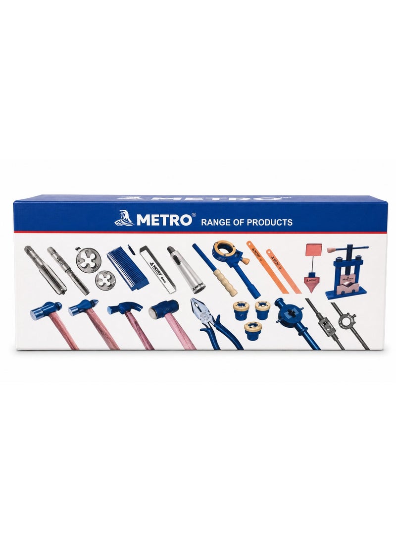 METRO Hand Tool Set With Storage Box, Multi-Purpose Workshop Tool Kit For Repair, Maintenance And DIY Use - Image 1