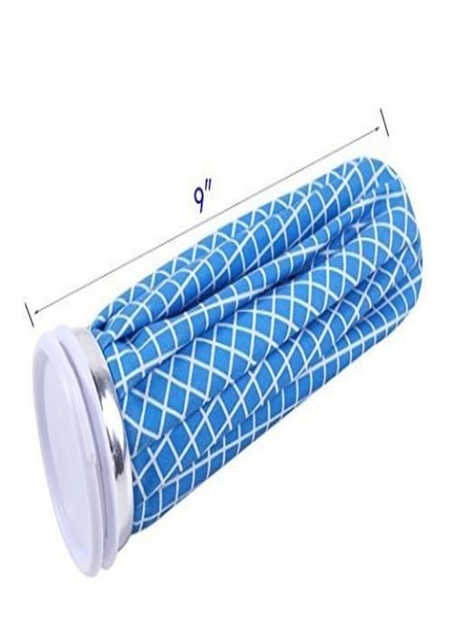 Home Style 2 Pack Cold & Hot Therapy Pain Relief English Style 9" Ice Water Bag Headache & Pain Relief - Image 2