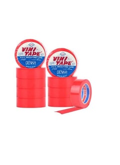 VINI Vini Electrical Insulation Tape- 10 Pieces (Red)  - Image 3