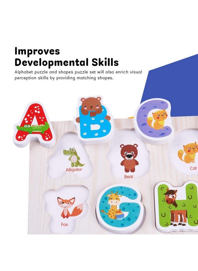 BAYBEE BAYBEE Alphabet Puzzle For 2-6 Years, Multicolour, Kids  - Image 5