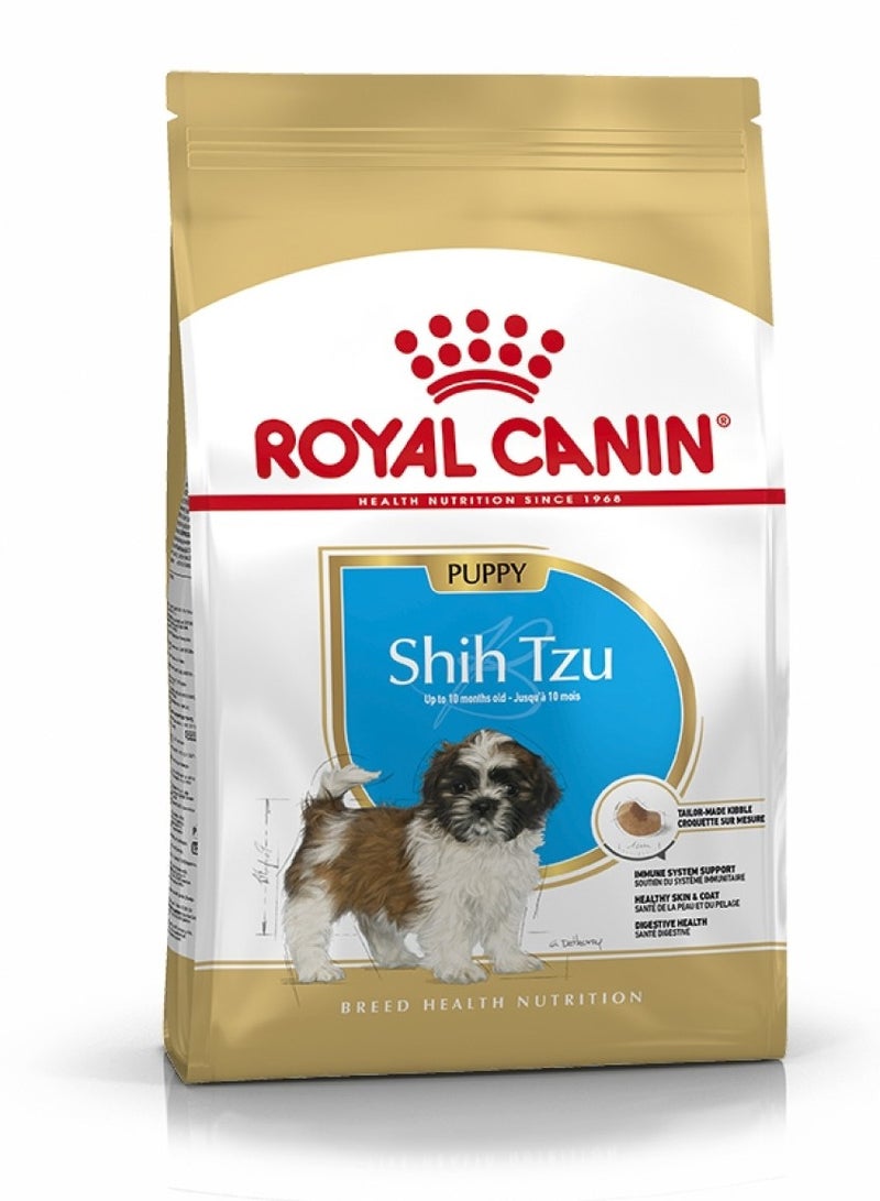 Royal Canin Breed Health Nutrition Shih-Tzu Junior Dog Food, 1.5kg - Image 1