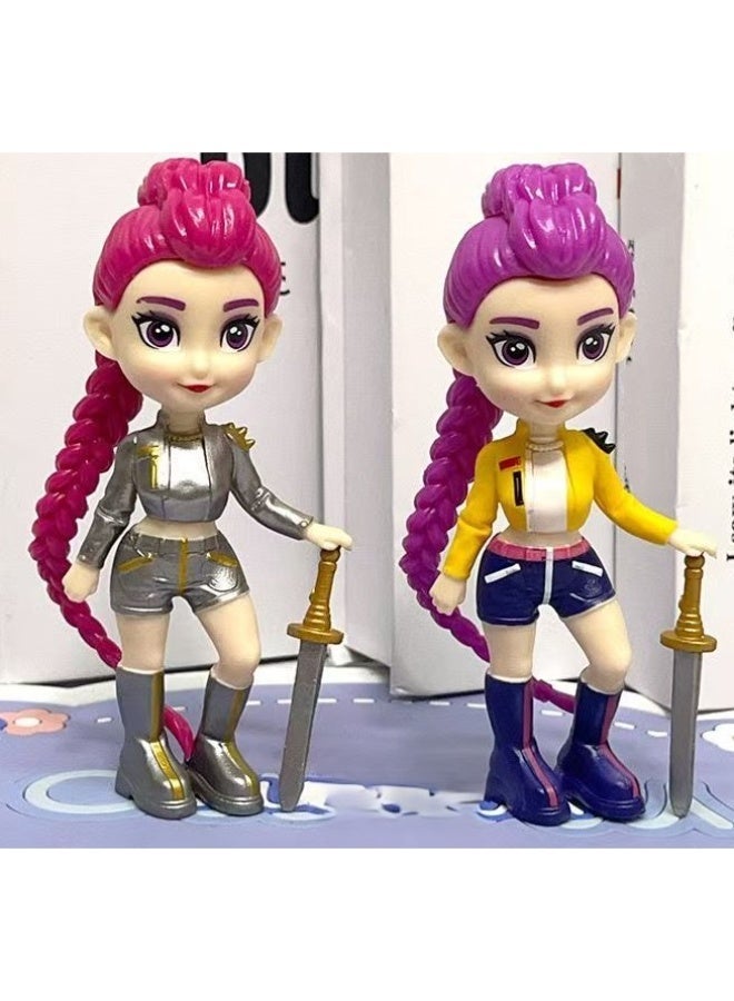 6-Piece Kpop Demon Hunters Figurines（Height 10CM） - Image 5