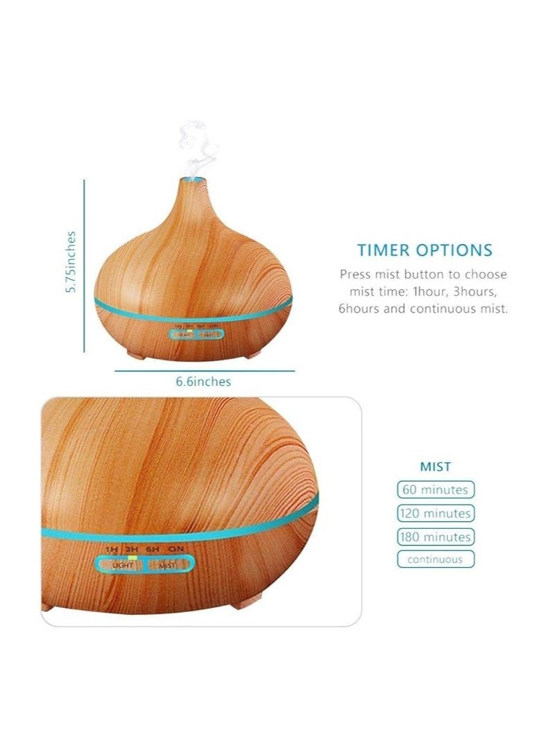 Generic Aromatherapy Diffuser For Essential Oils Home Large Room, 500ML  - Image 2
