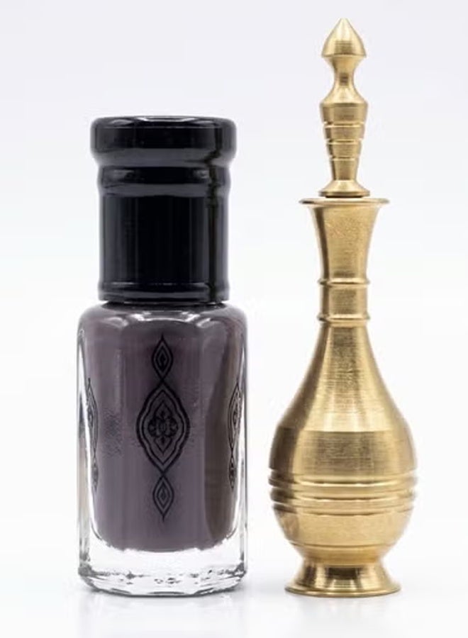 100% Natural Ithmid Kohl + Golden Pure Copper Bottle - Half Tola - Image 2