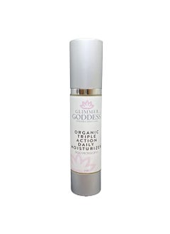 glimmer goddess GLIMMER GODDESS Organic Lemon Face Cream  24 Hr Hydration AntiAging Shea Butter  Green Tea  Less Stretch Marks All Skin Types 2 oz 
