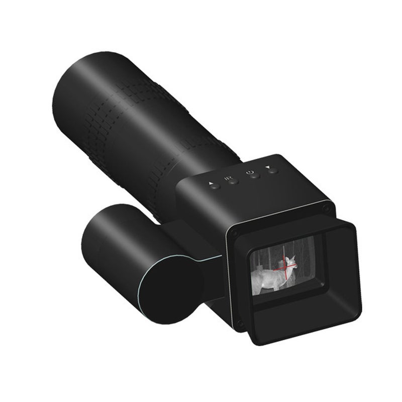 Handheld Portable Telescopic Sight 8-24X Magnify 1.54inch 320*320 Display 1.5X Objective Lens with Photo Video Taking Function Support PC Connection Day and Night Use for Outdoor Sports Huntings - Image 1