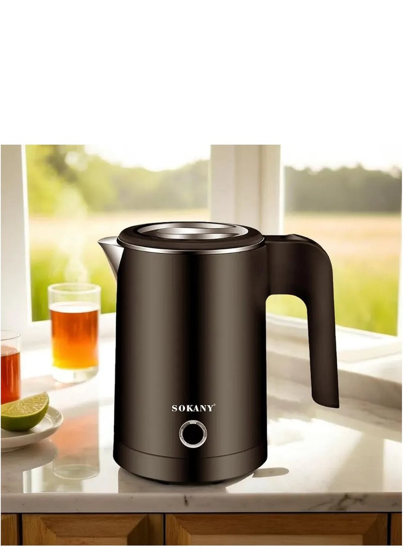sokany - sokany electric kettle, Water Boiler, Efficient 600 W Electric Kettle - 0.5 L Capacity with Dual Safety System and Eco-Friendly Design, SK-1077 - Image 1