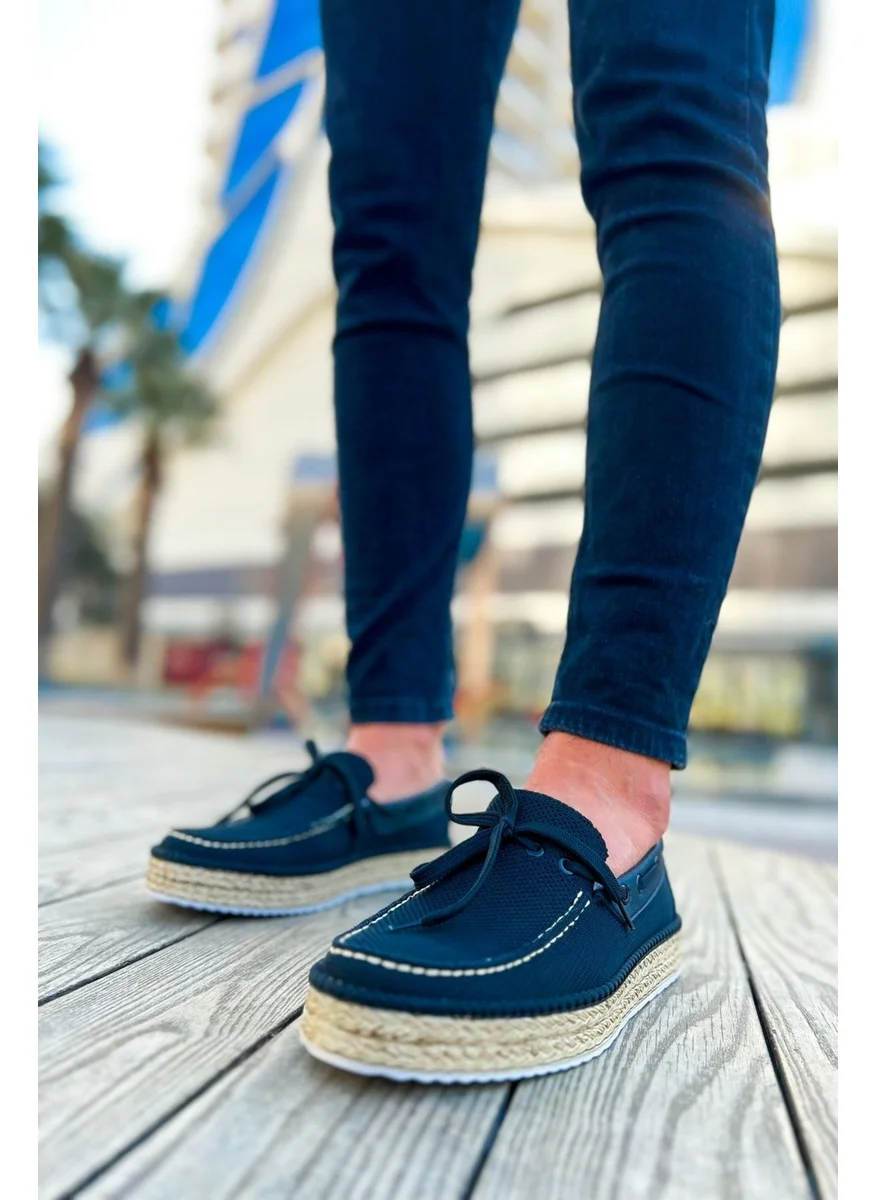 Chekich CH311 Espadrille Men's Shoes Black