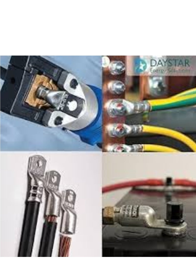 KNP KNP Wire Lugs Terminals Connector Cable 70-12 MM is a heavy-duty electrical connector designed for securely attaching cables with a cross-sectional area of 70 mm² to a 12 mm stud or terminal. - Image 3