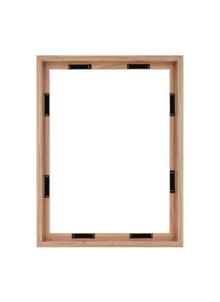 MCS Canvas Float Frames 18x24 Frame, Walnut Woodgrain Frame for Finished Canvases, Vertical & Horizontal Wall Hanging Large Frame with Adhesive for Canvas Paintings (1-Pack) - pzsku/Z7BCE57DE136EF9043895Z/45/_/1740118281/2e7cc576-d787-46d5-8333-a6104f1cbff9