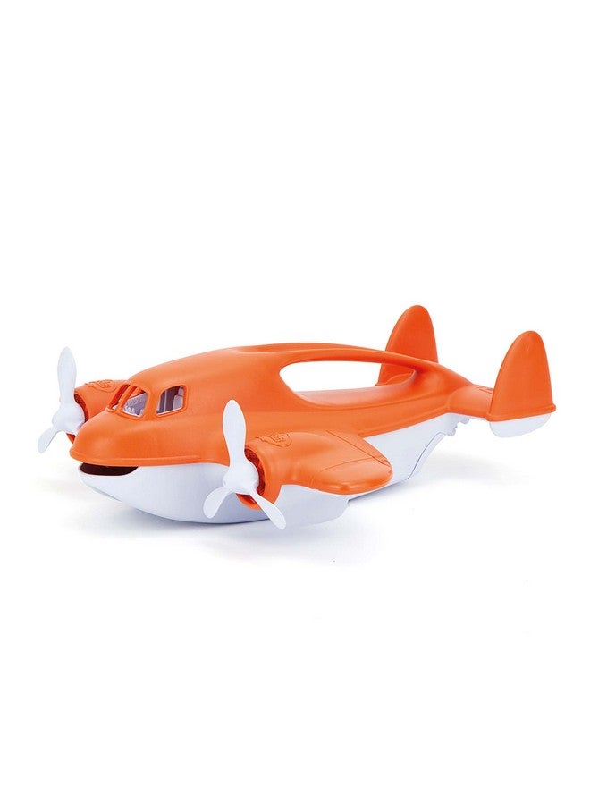 Green Toys Fire Plane - Pretend Play, Motor Skills, Kids Bath Toy Vehicle. No BPA, phthalates, PVC. Dishwasher Safe, Recycled Plastic, Made in USA. - Image 5