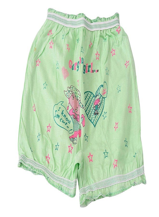 ZEKI Pure Cotton Printed Multi-Coloured Bloomer for Kids Girls & Boys Pack of 08 (18-24 Month) Multicolour - Image 4