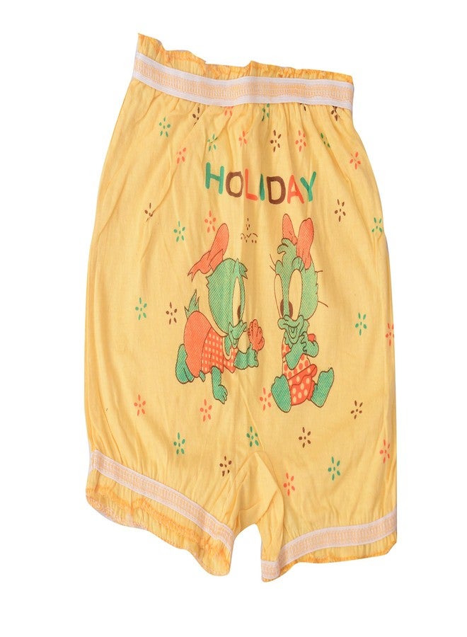 ZEKI Pure Cotton Printed Multi-Coloured Bloomer for Kids Girls & Boys Pack of 08 (18-24 Month) Multicolour - Image 5
