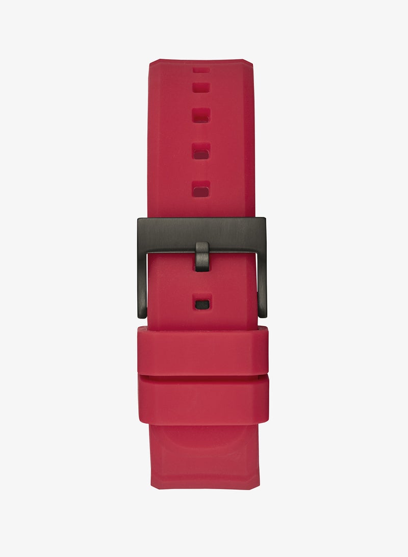 GUESS Digital Silicone Strap Watch - Image 2