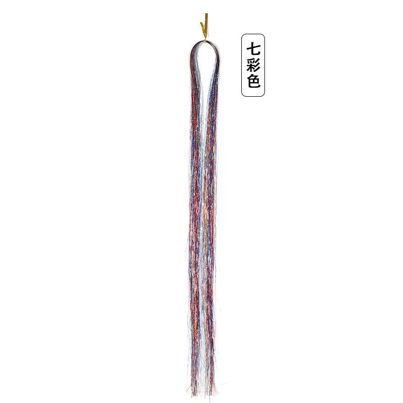 Generic Fashionable Glitter Weaves Q15 seven colors 