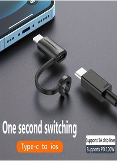 Generic OTG Adapter USB C to Lightning adapter,30W fast charging adapter,For IPhone 13 12 11 Pro Max IPad USB C Drive  - Image 4